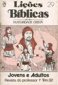 Lições Bíblicas CPAD - 1º Trimestre de 1992